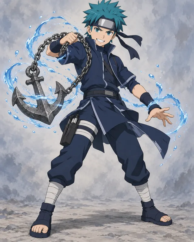 Ren Mizukane, an original Naruto character